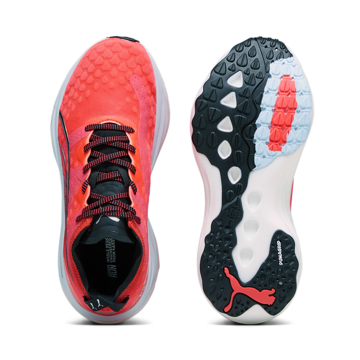 (WMNS) PUMA ForeverRun Nitro 'Fire Orchid Silver' 377758-09