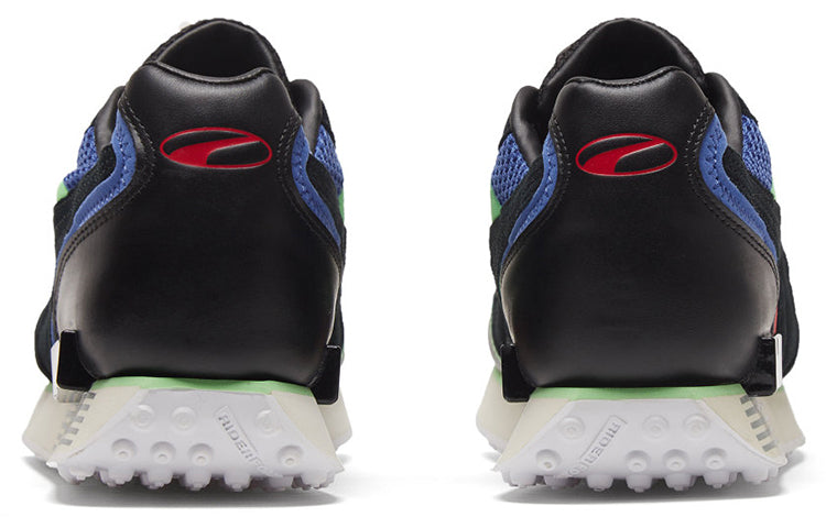 PUMA FUTURE RIDER KING TRAINERS 'Black Green Red' 374459-01