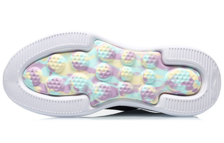 (WMNS) Li-Ning Eazgo 'Black White Sole' AREQ052-4