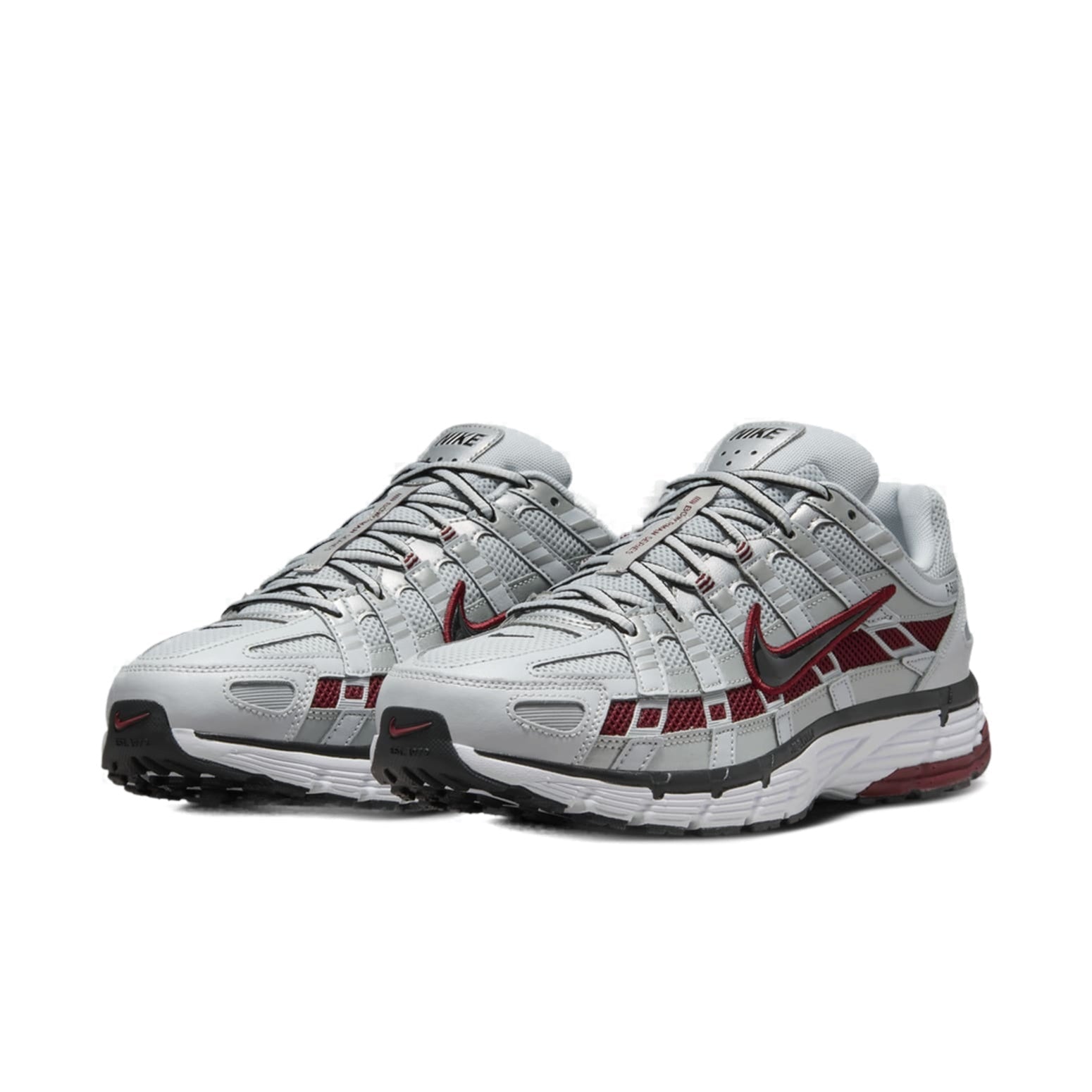 Nike P-6000 'Pure Platinum Dark Red' CD6404-020