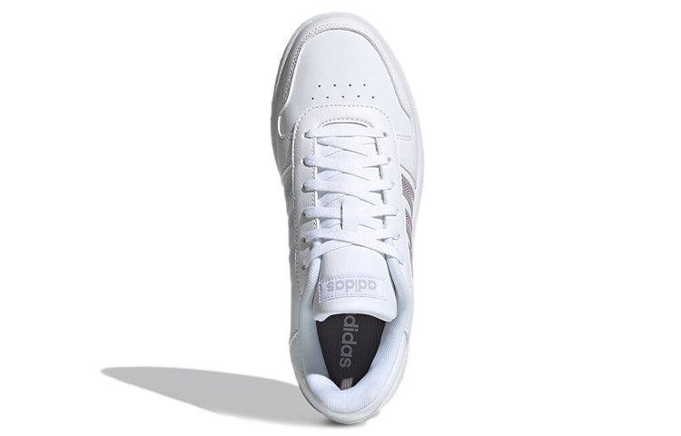(WMNS) adidas Hoops 2.0 'White Silver' FW3535