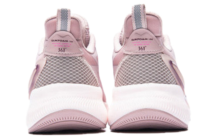 (WMNS) 361 Degrees x QU!K LITE Lightweight Breathable Running Shoes 'Pink' 582032218-3