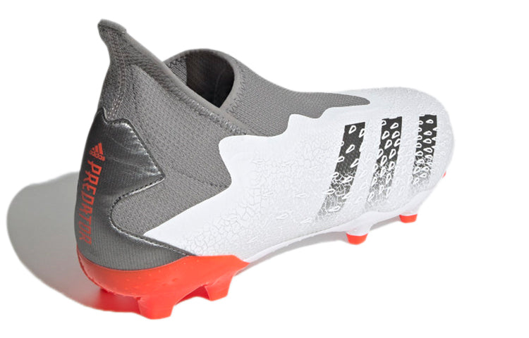 adidas Predator Freak.3 Laceless FG 'Demonscale - White Solar Red' FY6293
