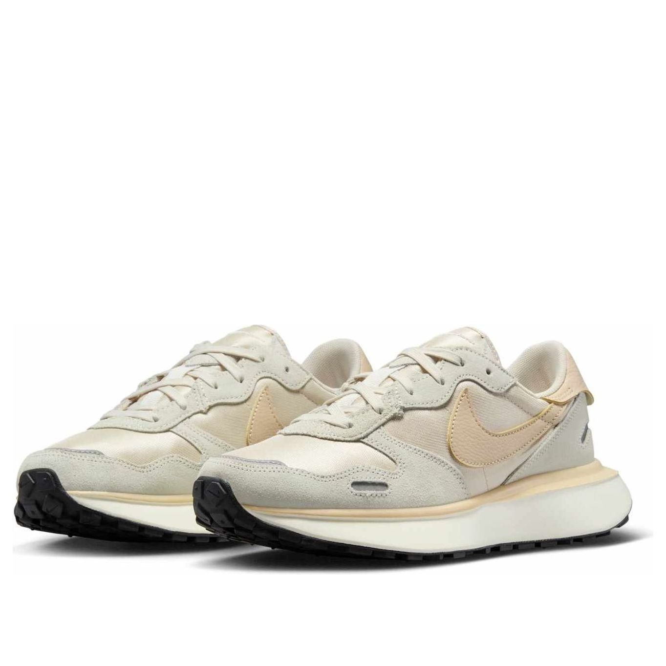 (WMNS) Nike Phoenix Waffle 'Summit White Light Orewood Brown Black Sanddrift' FD2196-104