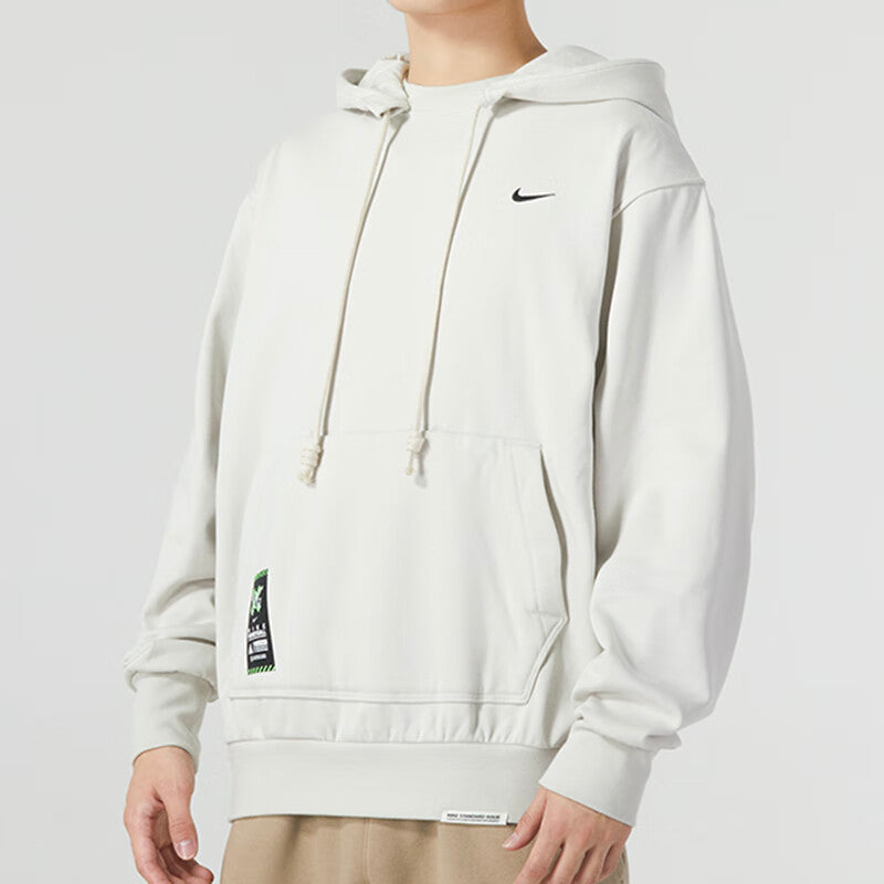 Nike Dri-Fit Logo Hoodie 'White' FV4027-072