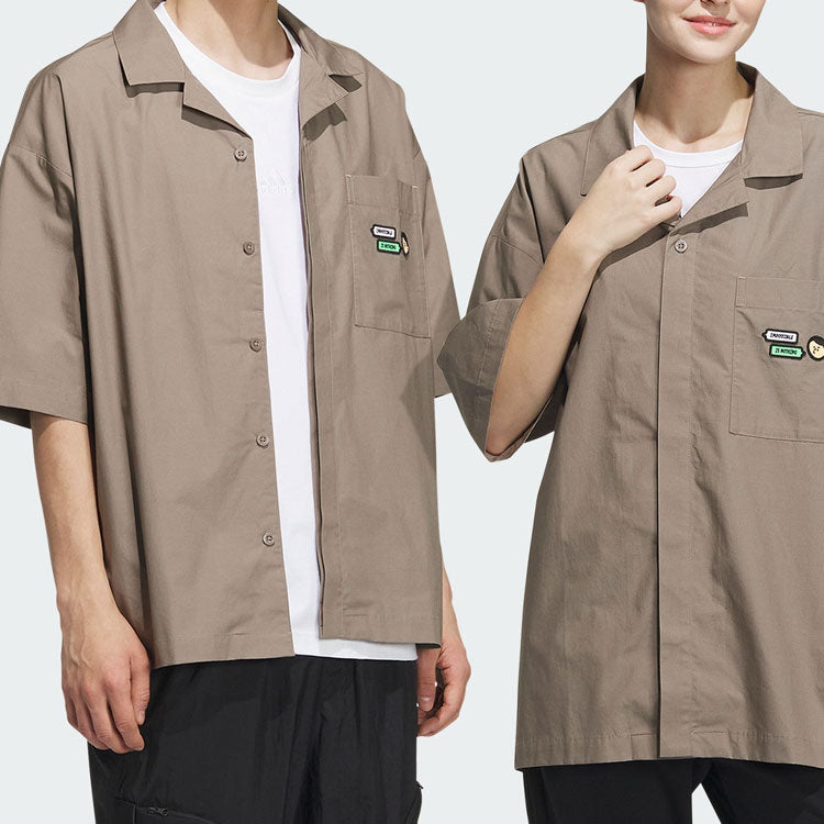 adidas Graphic Shirts 'Brown' IA8099