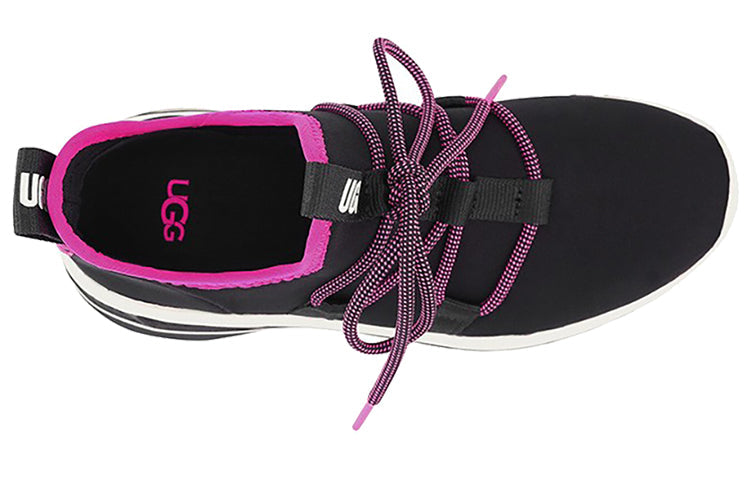 (WMNS) UGG Lace Runner Black Pink 1112130-BKPK