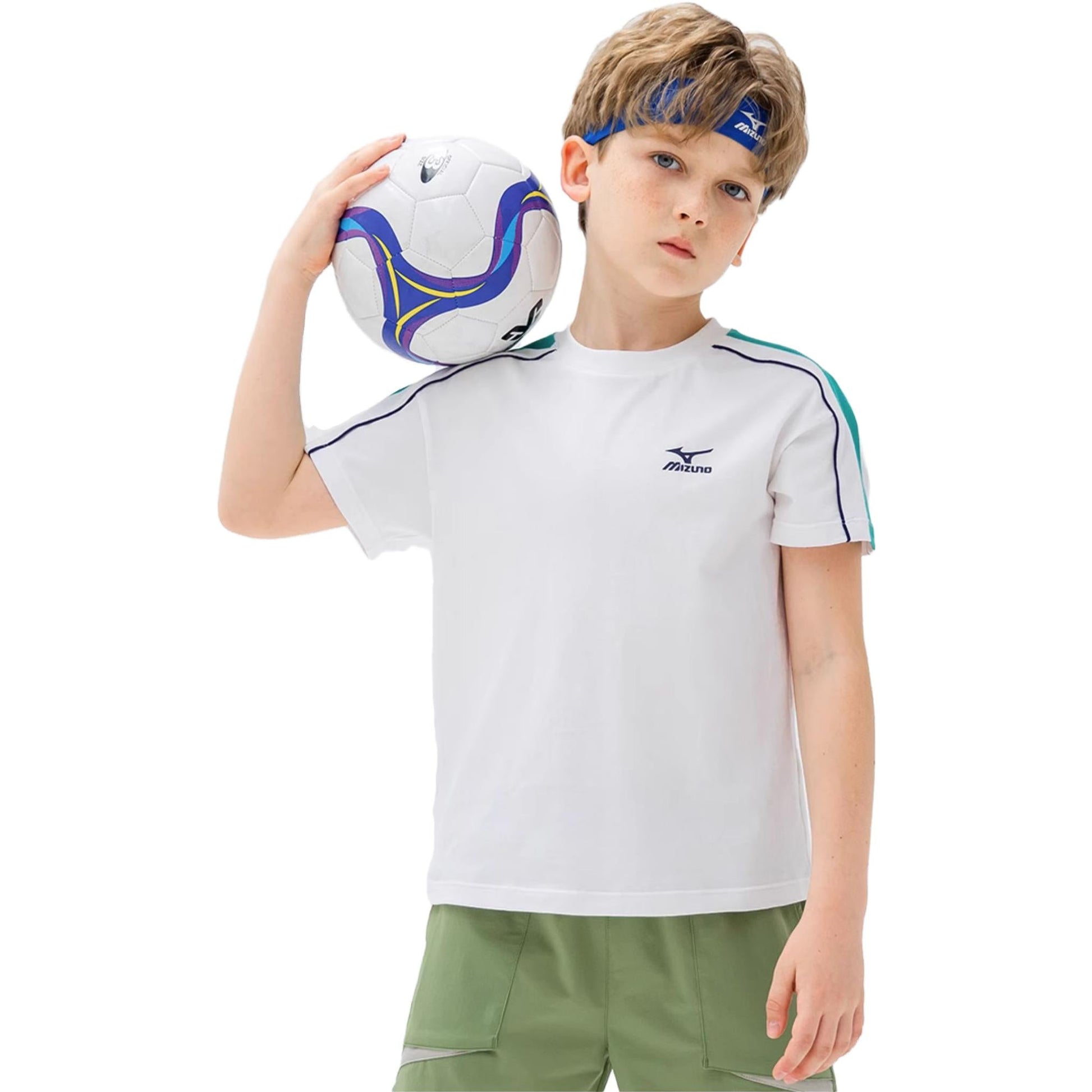 (GS) Mizuno Casual T-shirt 'White' T2270