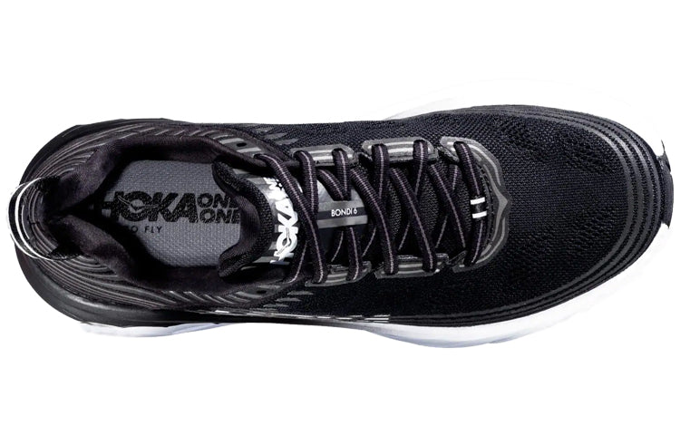 HOKA ONE ONE Bondi 6 'Black White' 1019269-BLK