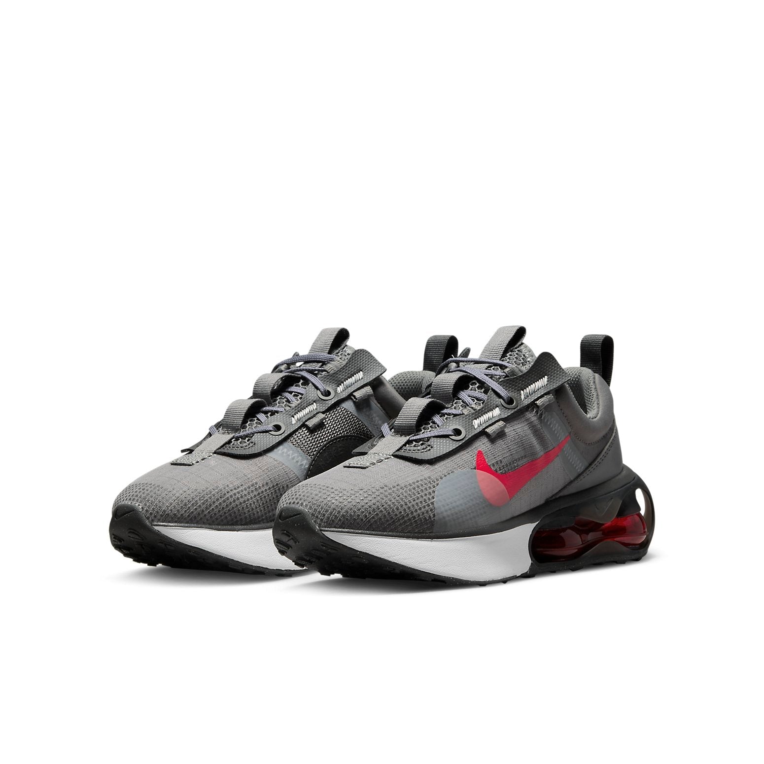 (GS) Nike Air Max 2021 'Flat Pewter Siren Red' DA3199-006