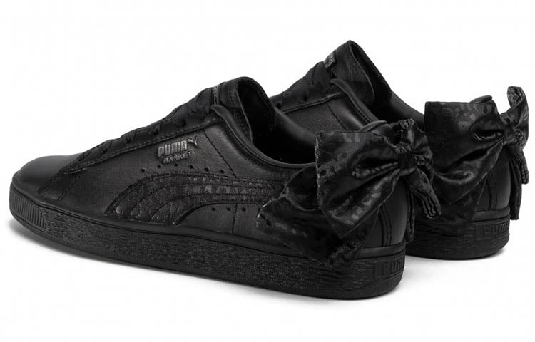 (WMNS) PUMA Basket 'Bow - Black Leopard' 367828-02