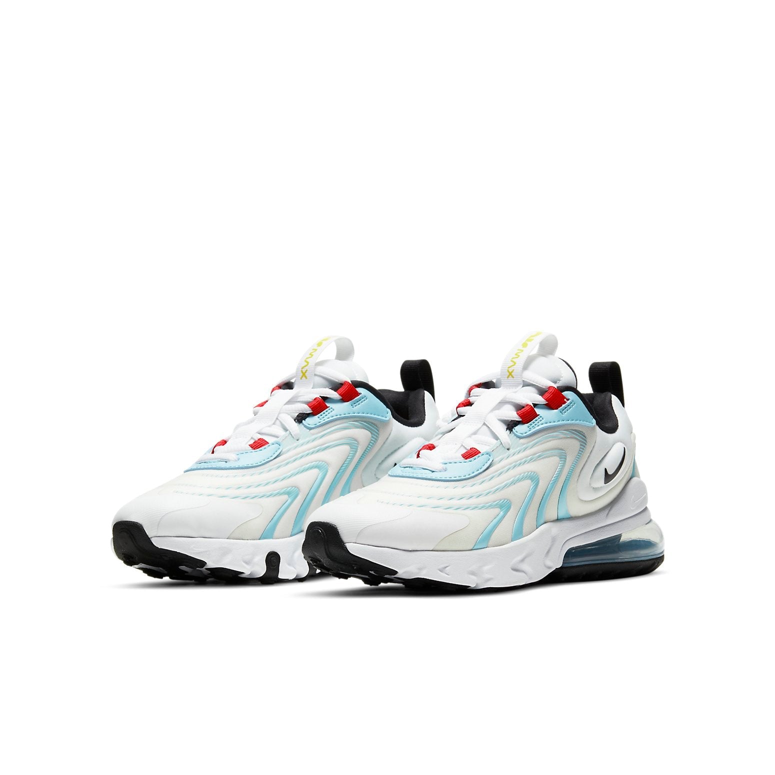 (GS) Nike Air Max 270 React ENG 'White Blue' CD6870-100