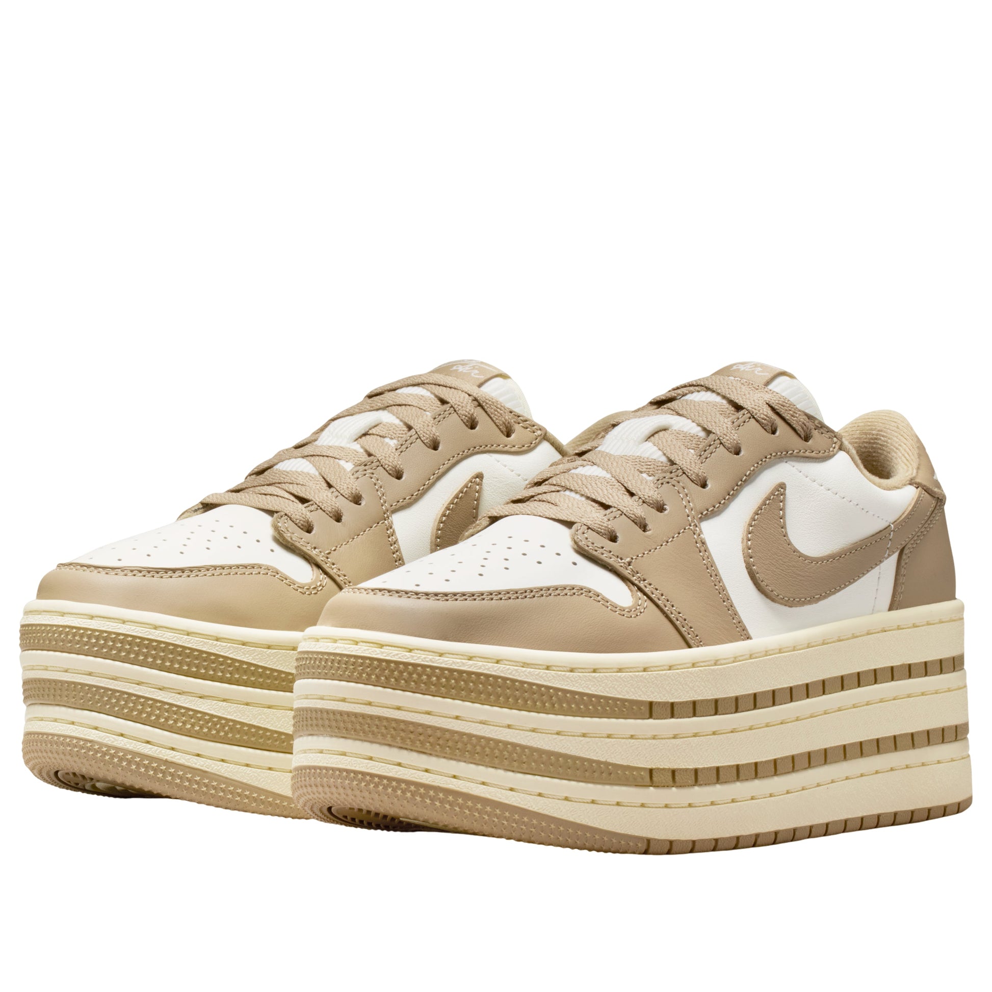 (WMNS) Jordan 1 Low 'Triple Stack Khaki Sail' HV8288-200