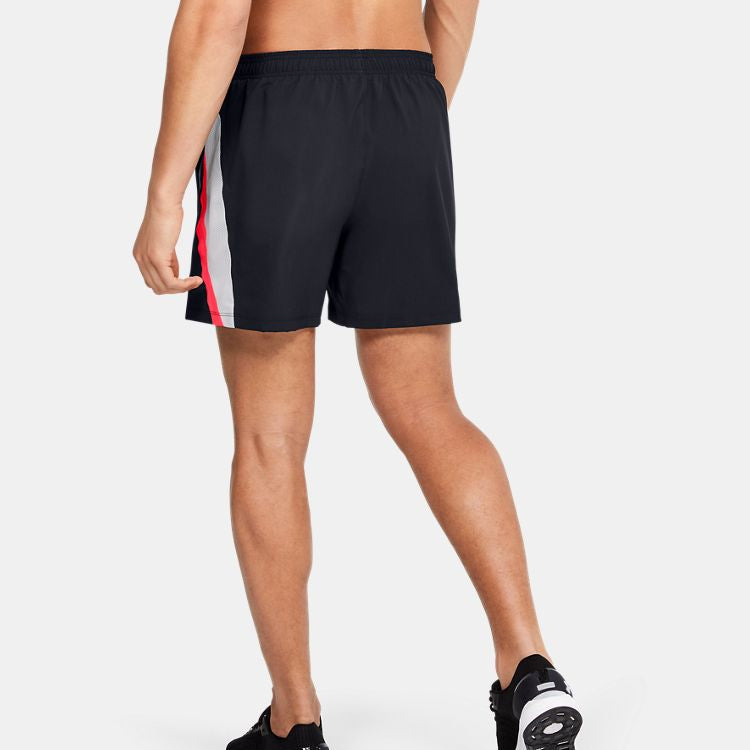Under Armour Launch SW 5inch Graphic Shorts 'Black' 1350152-001