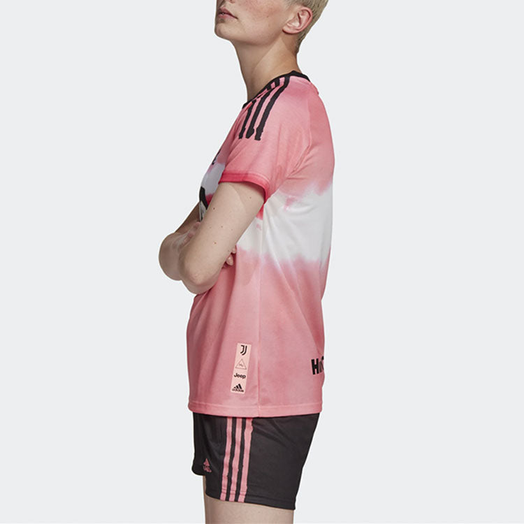 adidas x Human Race Crossover AU Player Edition 20-21 Season Juventus Jersey Pink GJ9096
