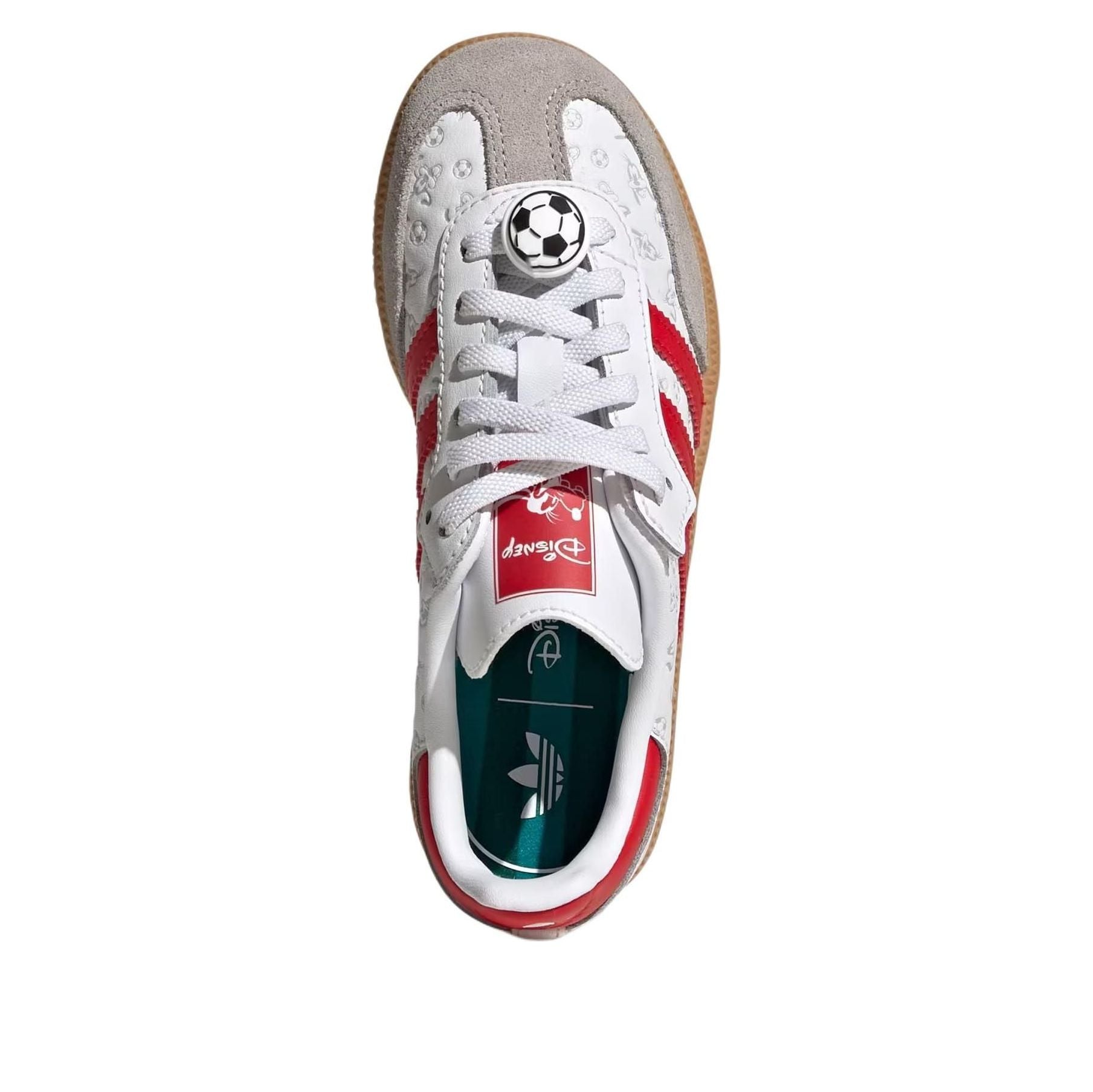 (PS) adidas x Disney Samba Og Comfort Elastic Lace 'White Better Scarlet' IH1753