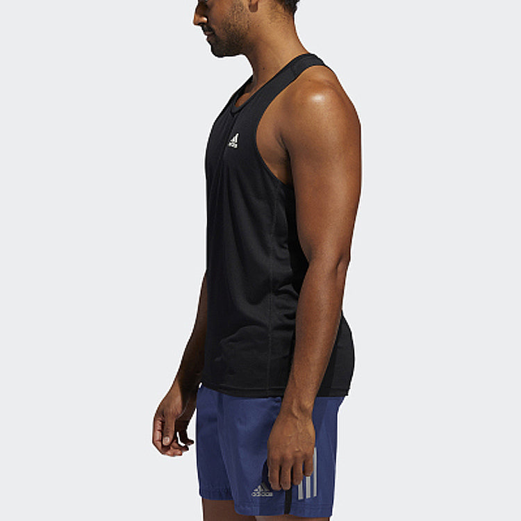 adidas Reflective Running Sports Vest Black FP7540
