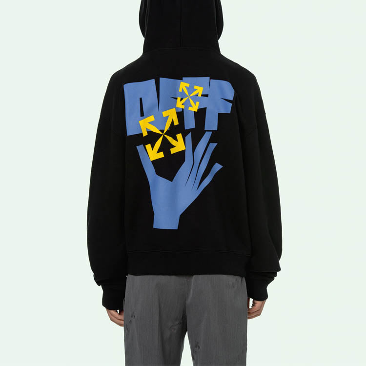 Men's Off-White SS21 Alphabet Printing Black OMBB037R21FLE0031040