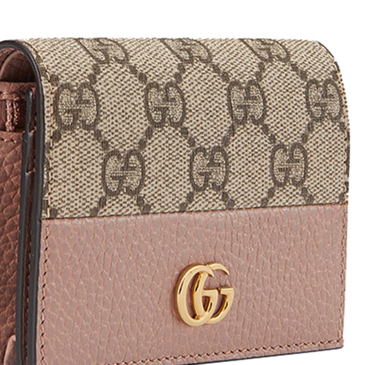 (WMNS) Gucci GG Marmont Card Case 'Porcelain Rose' 658610-17WAG-5788