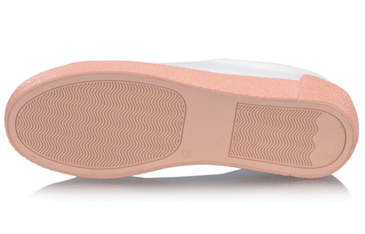 (WMNS) Li-Ning Vulc Lite 'White Pink' AGCP072-3