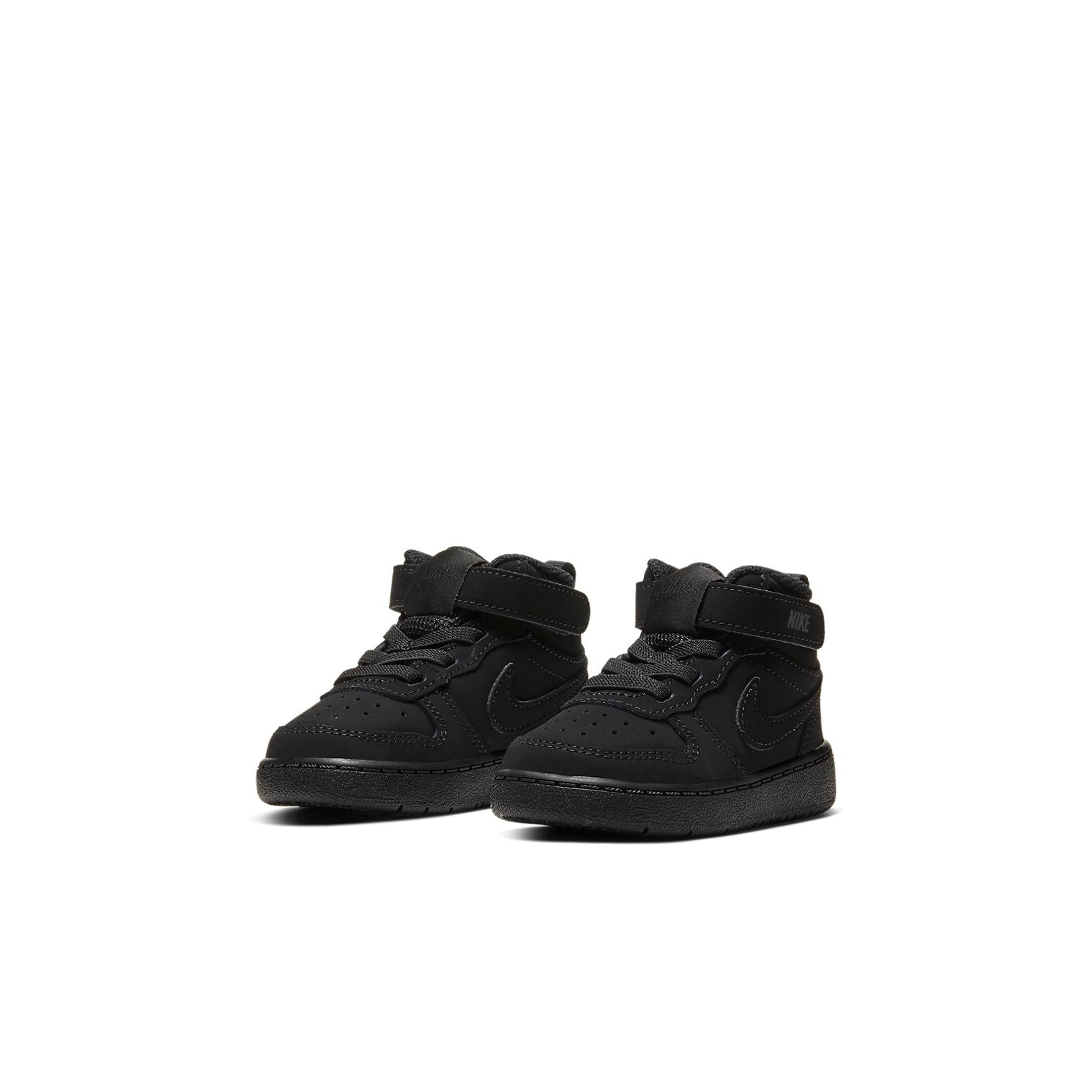 (TD) Nike Court Borough Mid 2 'Triple Black' CW5869-001