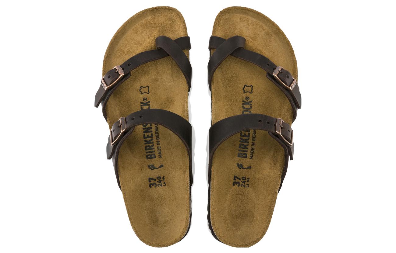 (WMNS) Birkenstock Mayari Oiled Leather Narrow Fit 'Habana' 0171323