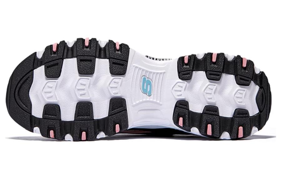 (WMNS) Skechers D'Lites Splendid Journey 'Black Multicolor' 149793-BKMT