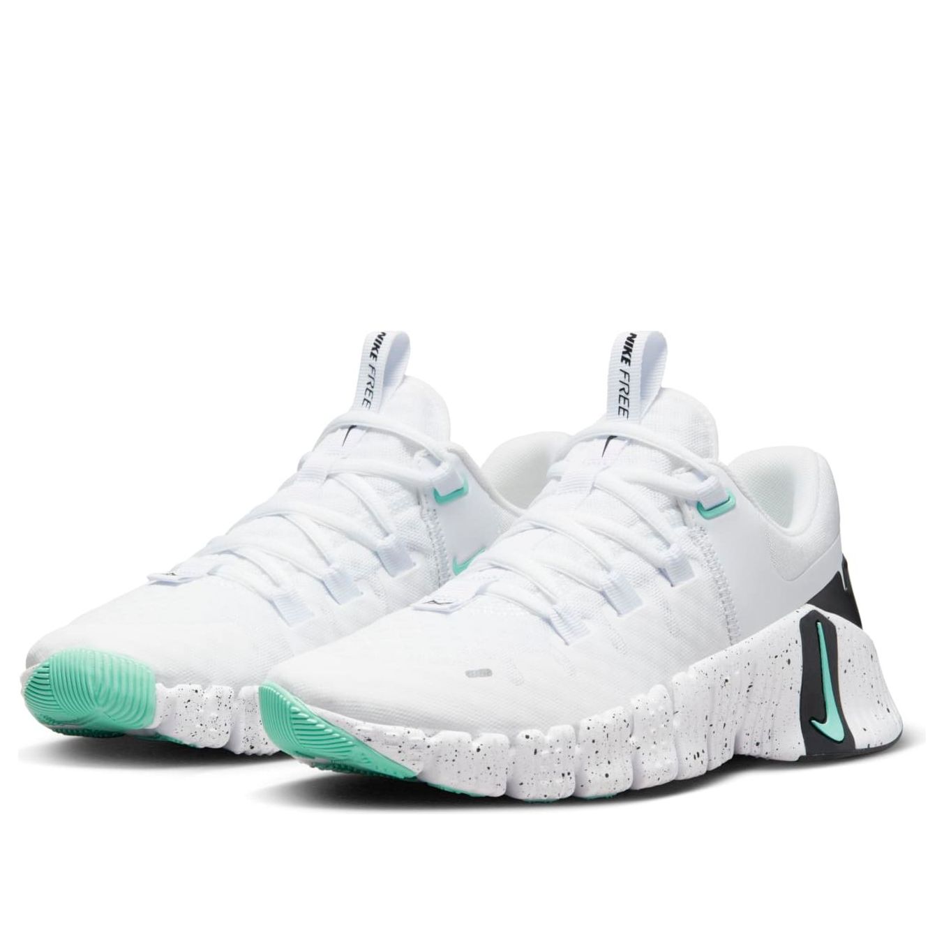 (WMNS) Nike Free Metcon 5 'White Emerald Rise Black' DV3950-101