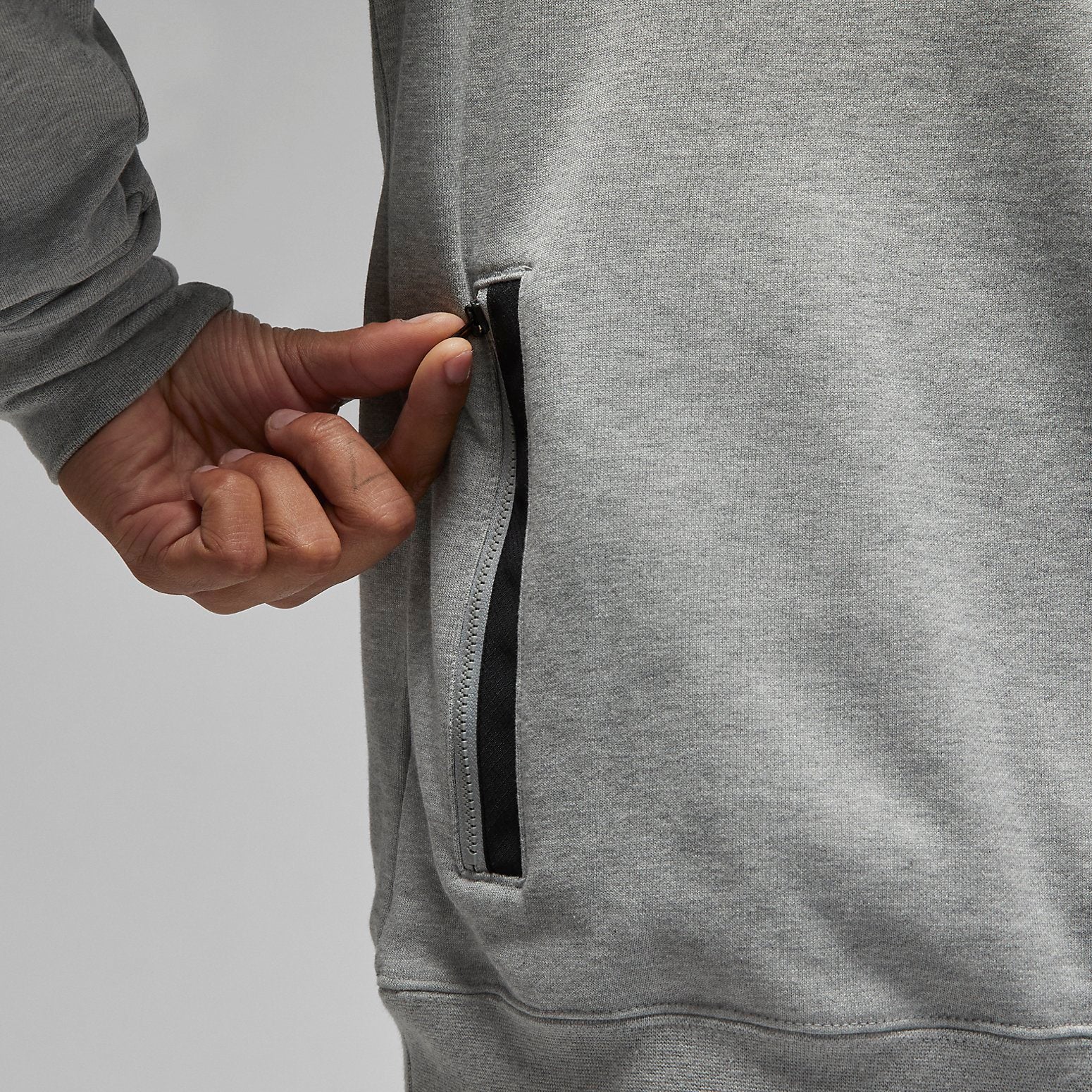 Nike Paris Saint-Germain Pullover Hoodie 'Dark Grey Heather' DM3096-063