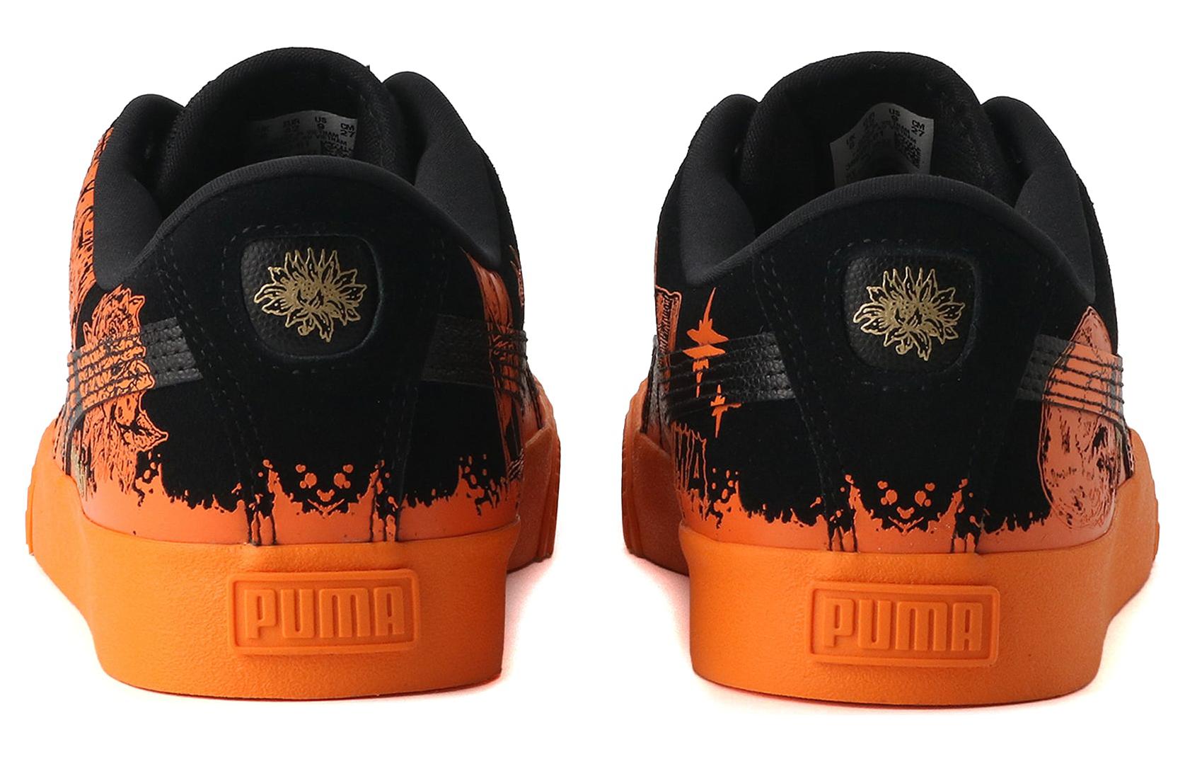PUMA Suede Skate x Hirotton 'Black Orange' 389993-01