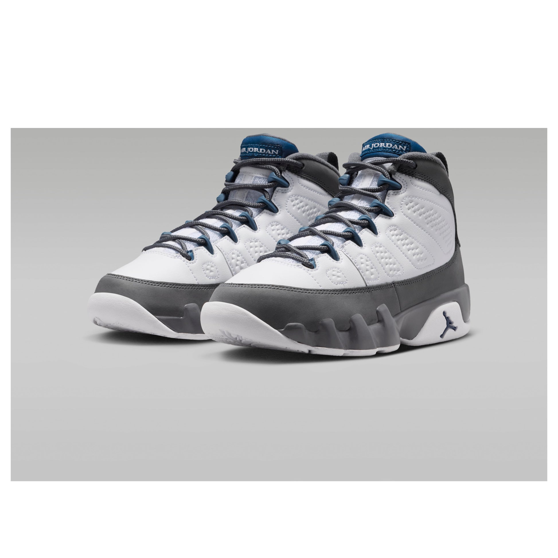 (GS) Air Jordan 9 Retro 'Flint Grey French Blue'  HV4574-100