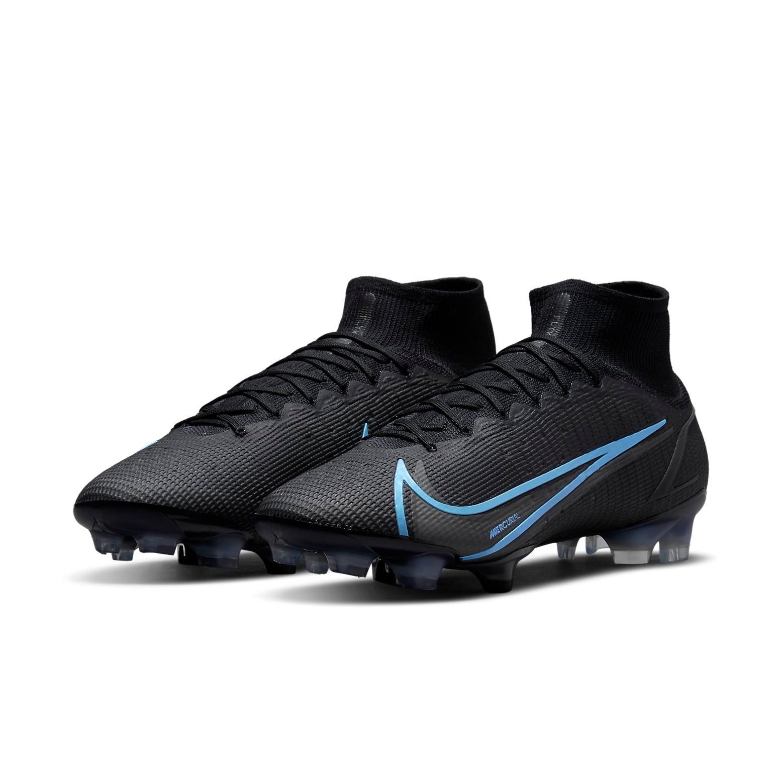Nike Mercurial Superfly 8 Elite FG 'Black Photo Blue' CV0958-004