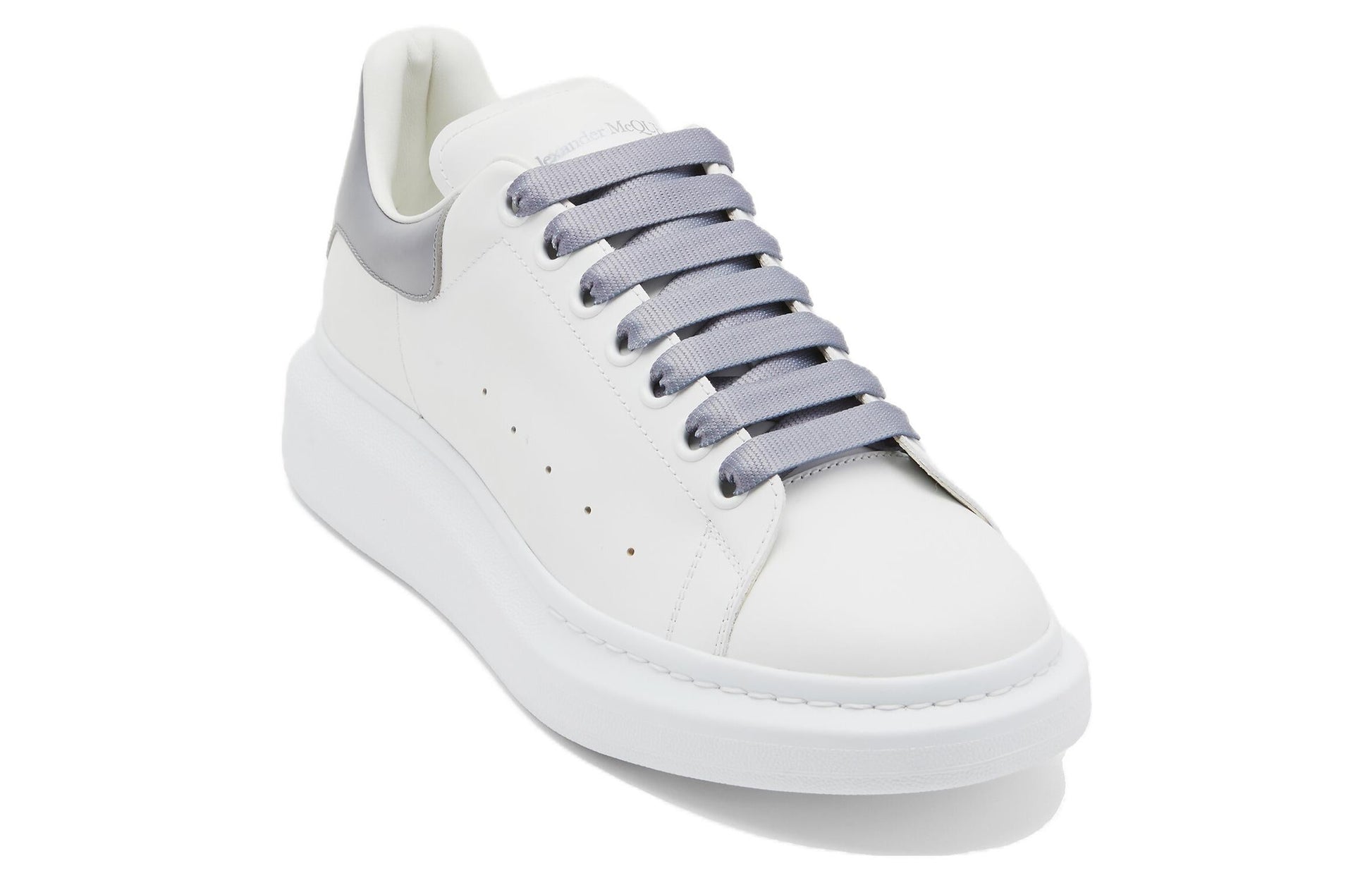 Alexander McQueen Larry Sneakers 'White Grey' 727388WHGP58715