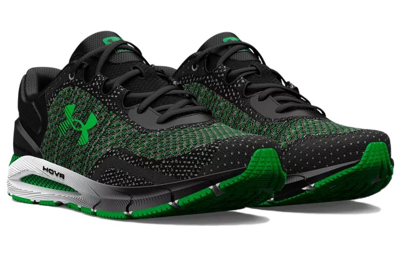 Under Armour Hovr Intake 6 Running Shoes 'Black Green' 3026134005