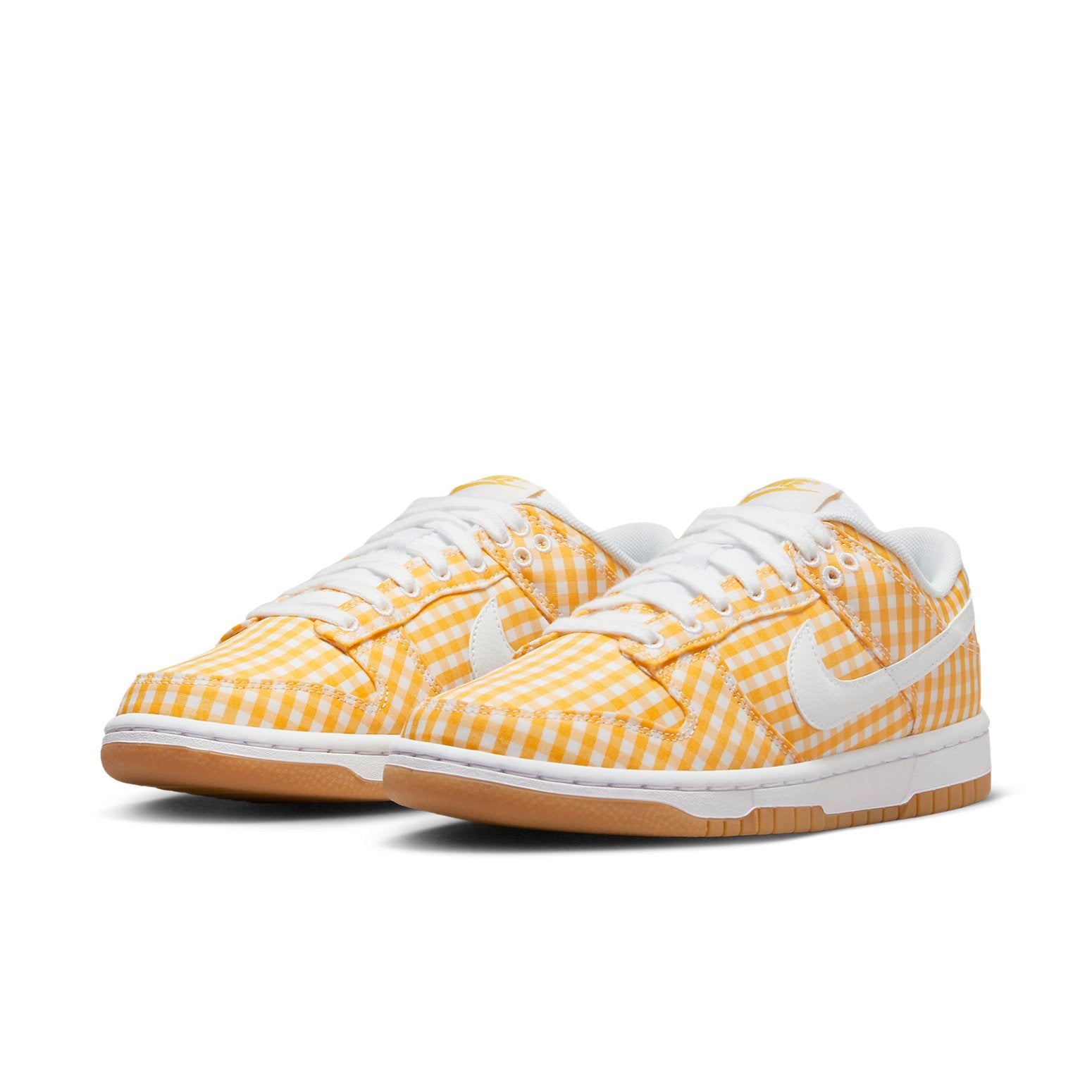 (WMNS) Nike Dunk Low 'Yellow Gingham' DZ2777-700