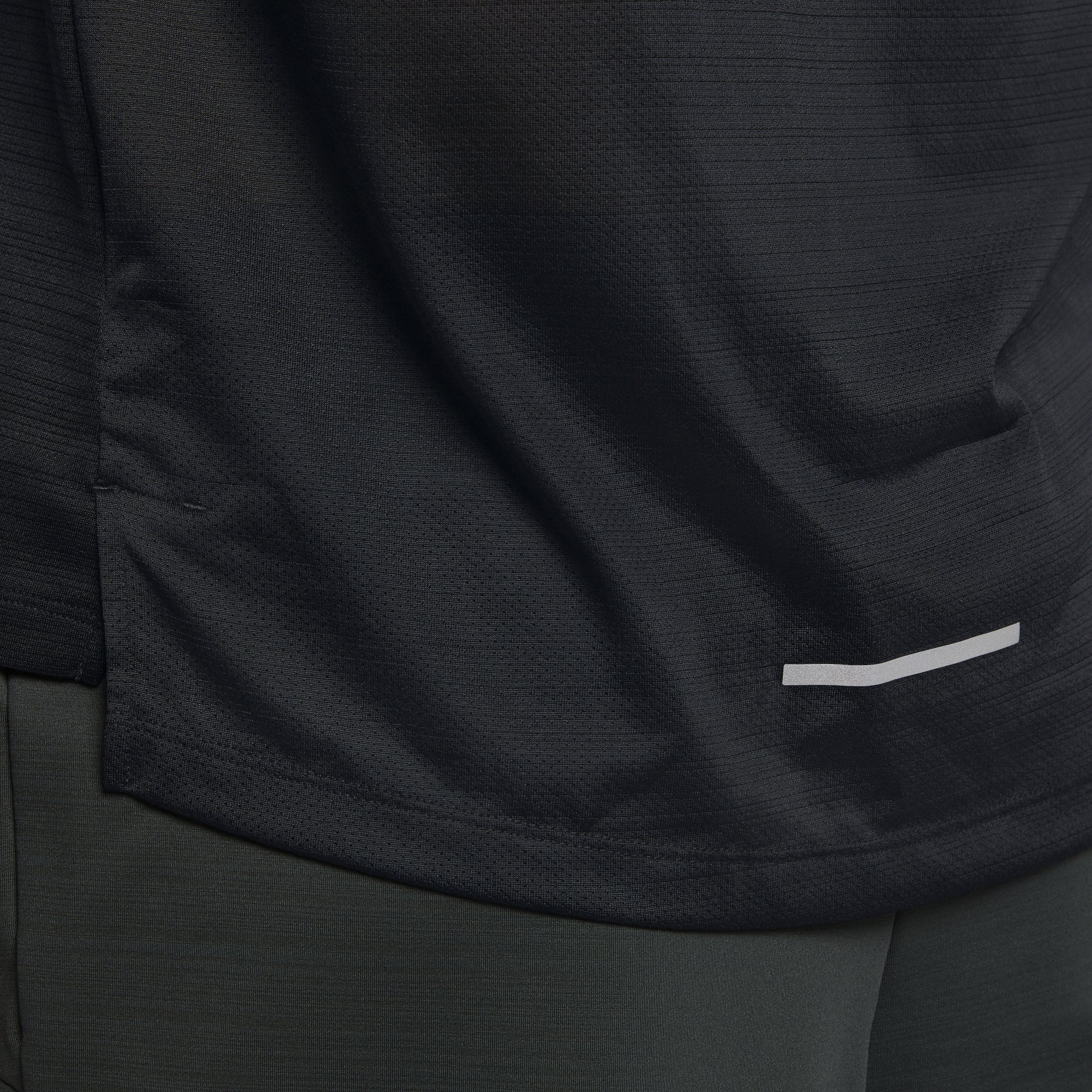 Nike Dri-Fit Mtler Long Sleeves Running Quick Dry Gym Clothes Black AJ7569-010