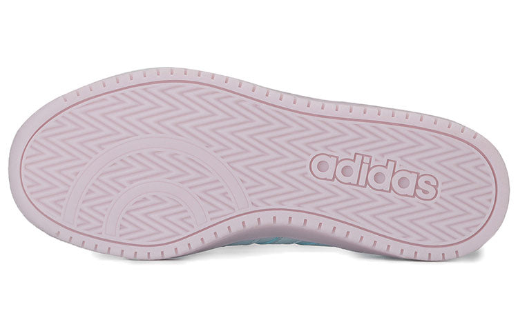 (WMNS) adidas Hoops 2.0 'White Light Blue' FW9358
