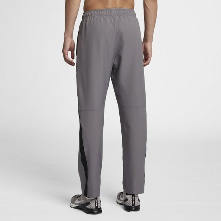 Nike DRI-FIT Quick Dry Training Sports Long Pants Gray 927381-036