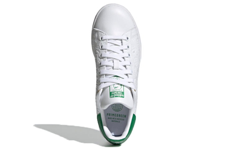 (WMNS) adidas Stan Smith 'Embossed Graphics - White Green' FX5674