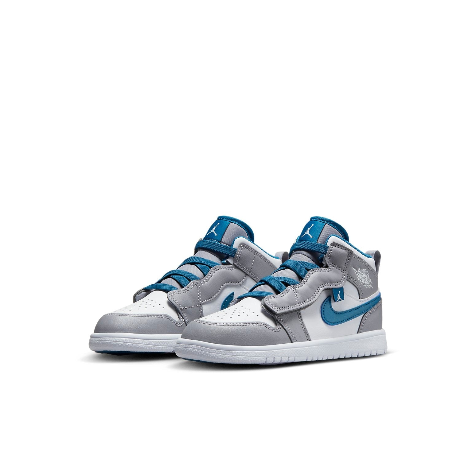(PS) Air Jordan 1 Mid Alt 'Cement Grey True Blue' AR6351-014
