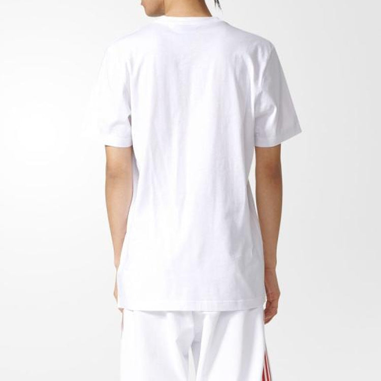 adidas originals ARCHIVE LABEL Printing Short Sleeve White BQ3043