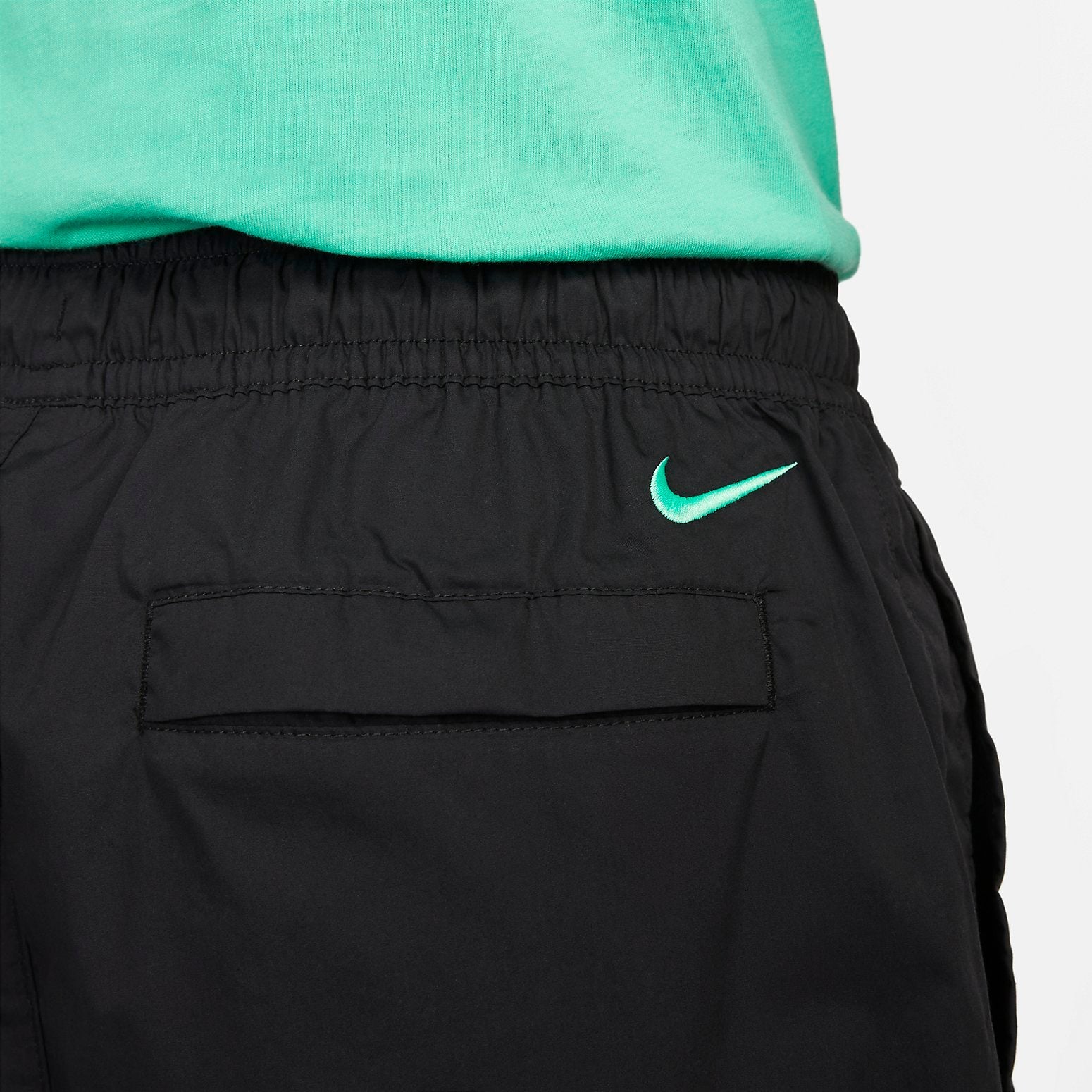 Nike Sportswear Woven Oversized Shorts 'Black' FJ5247-010