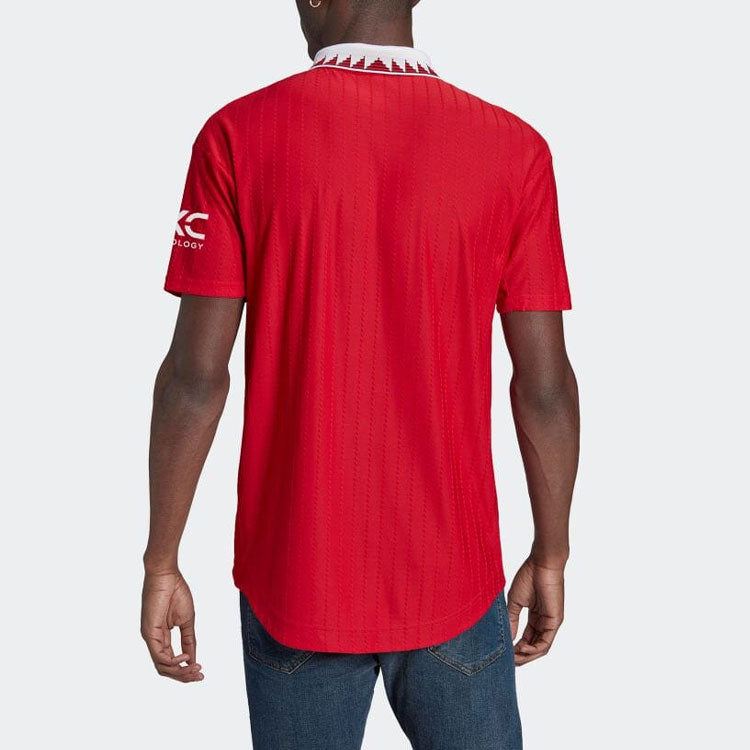 adidas Manchester United 22/23 Home Authentic Jersey 'Real Red' H13889