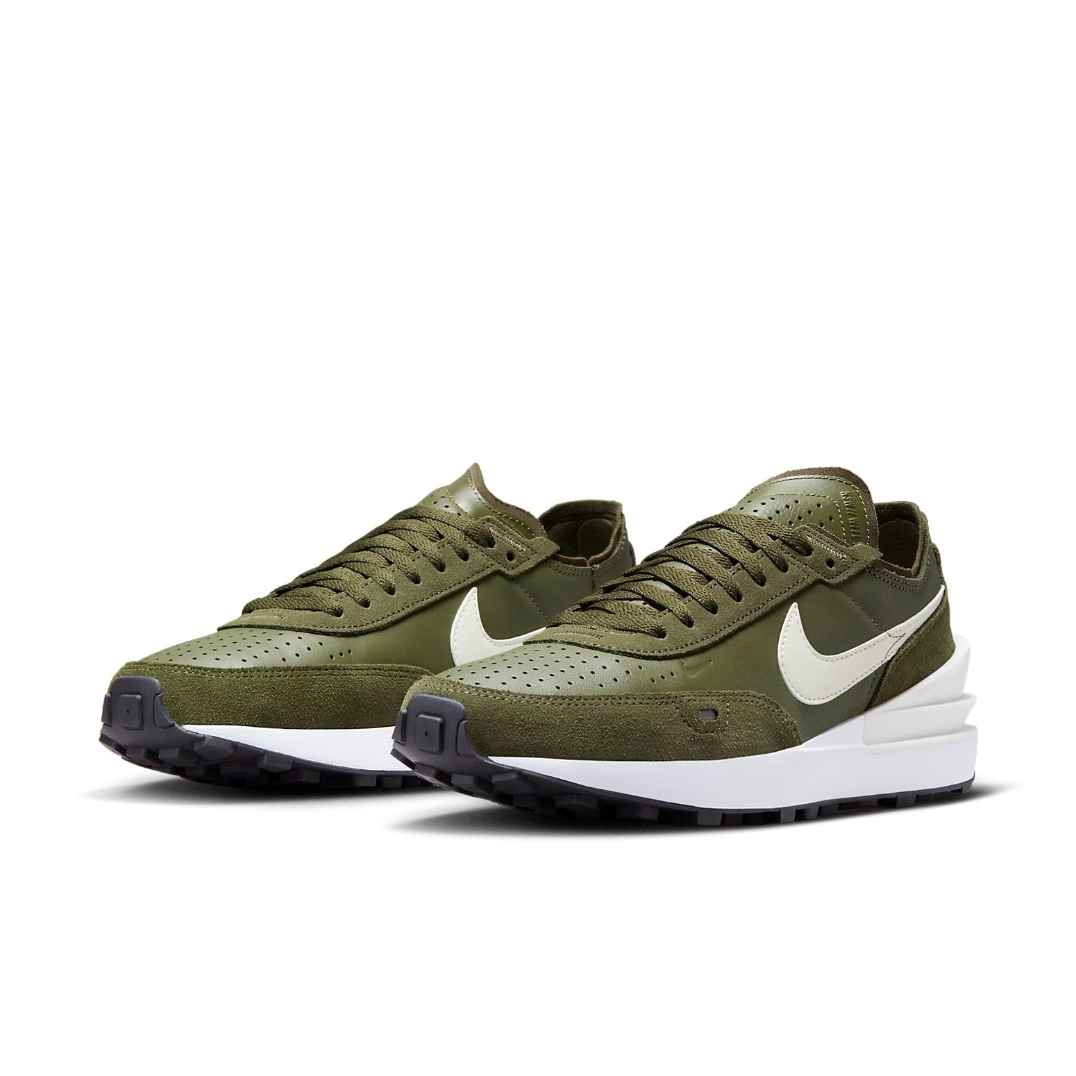 Nike Waffle One Leather 'Medium Olive' DX9428-201