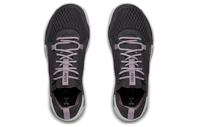 (WMNS) Under Armour Tribase Reign 2 'Black Purple' 3022614-502
