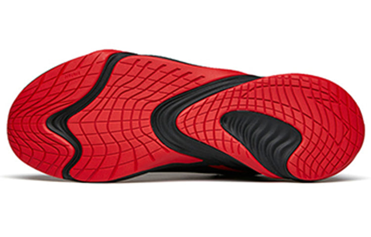 ANTA Running Series Sneakers Fleeced 'Black Red' 112145523-10
