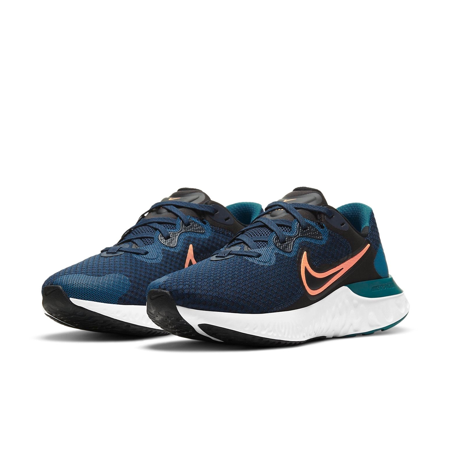Nike Renew Run 2 'Obsidian Bright Mango' CU3504-400