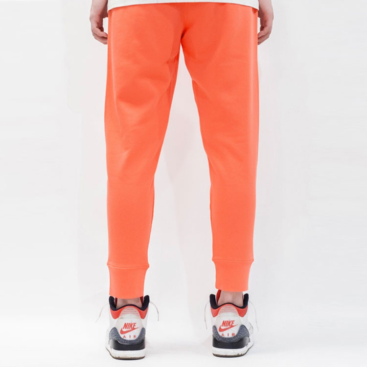 Men's Nike Casual Small Orange Sports Pants/Trousers/Joggers DD0885-842