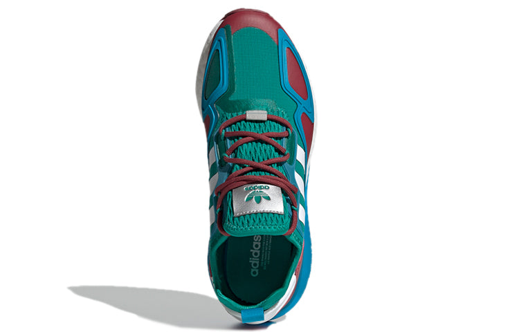 (WMNS) adidas originals ZX 2K Boost 'Blue Green' FZ0219