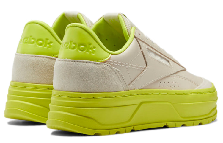 (WMNS) Reebok Club C Double Geo 'Cream Yellow' GW5438